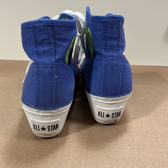 CONVERSE All Star Wedge Lilac Sneakers. Size 6. 1.5" Heel - Picture 5 of 12